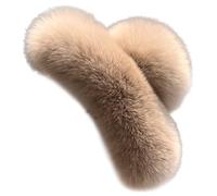Clips de cheveux moelleux 5,1 pouces grandes griffes floues Clip de griffe non glissée Hiver Half Bun épingles à cheveux Clips de mâchoire à cheveux Cadeaux pour femmes Khaki Clips de cheveux floues