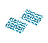 - Clips de codage couleur de câble - pour câble de raccordement - bleu (pack de 100)