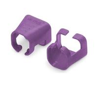 - Clips de codage couleur de câble - pour câble de raccordement - violet, RAL 4008 (pack de 100)