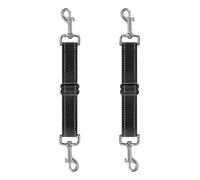 Clips de Collier de Sécurité pour Chien, 2 Pcs Pinces Collier Réfléchissant à Double Extrémité Rotation à 360 °, 33cm Connecteur de Harnais Chien pour Dressage de Chien, Marche, Jogging, Randonnée