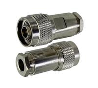 Clips de connecteur mâle 10 N RG5 RG6 5D-FB LMR300, câble coaxial RF en laiton droit