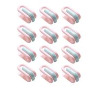 Clips de Couette - 12 Pièces de Fixations Matelassées Antidérapantes | Pinces Réutilisables pour Literie | Grippers de Fixation pour Empêcher Le Glissement et Le Mouvement