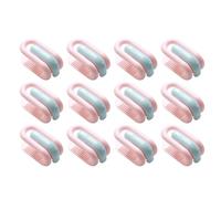 Clips de couette - 6 x 3 x 3 cm - Clips de fixation réutilisables pour couette - 12 pinces de support de literie | Attaches de support de couette pour éviter les restrictions de mouvement et de