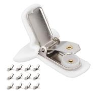 Clips de Couette Rembourrés, Pinces de Couette Rembourrées 12 Pièces pour Empêcher les Couettes de Déplacer les Attaches de Couverture pour Lit
