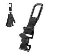 Clips de de construction | Pince à mitaines de pompiers - Support pour de travail de conception dentée - Pour serviette pantalon ceinture de jardinage entrepôt golf électrique baseball ski