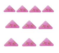 Clips de dossier en plastique réutilisables Ensemble de 10 attaches de papier sécurisées pour les fichiers de bureau Projets scolaires Clips de reliures de dossiers en plastique à usage domestique