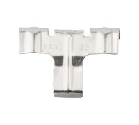 Clips de drainage de l'eau en acier inoxydable 304 pour panneau solaire de 30 mm à 40 mm d'épaisseur de cadre - Guide d'eau de pluie et de boue pour augmenter la production d'énergie de 2 % à 10 %, 10