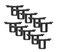 Clips de drainage de panneau solaire pour installation de gouttière | Clips de vidange d'eau pour panneaux solaires pour l'entretien extérieur du toit photovoltaïque l'accumulation de saleté