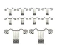 Clips De Drainage Pour Panneaux Solaires - Débit D'eau Du Module PV, Clip D | Guide D'eau Photovoltaïque Pour L'élimination De La Boue Stagnante, Pinces Métalliques Résistantes Aux Intempéries | Nettoyan