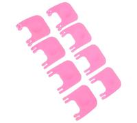 Clips de Fixation de Cage pour Petits Animaux, Lot de 8, PP Rose | Hamsters et Cages à Fils, Installation Facile, Maintien Fiable des Bords, Environnement Stable