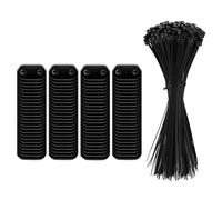 Clips de fixation incassables pour brise-vue d'extérieur comprenant des attaches en PVC pour pelouse, terrasse, clôture, tapis de jardinier Idées cadeaux Clips de montage
