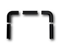 Clips de Fixation pour Bande LED TV Compatible avec Philips Hue Gradient - Attache de Fixation pour Bandeau LED (Taille S : TV≤55 po)