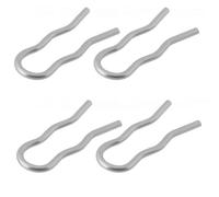 Clips de fixation pour tuyaux Springs Hose Retaining Clips (4x Pieces) compatible with Delonghi Coffee Machines