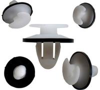 Clips de fixation Rivets en plastique Rivets de pression Panneaux de porte (C26)