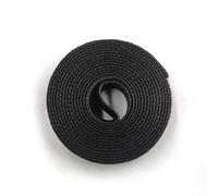 Clips de gestion des câbles, support de fil en silicone avec dos pour l'organisation du bureau, rangement de câble de chargeur USB et enrouleur de cordon pour écouteurs, sous le bureau (noir)
