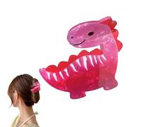 Clips de griffe acrylique, pinces à cheveux tendance | Clips de dinosaures drôles en acrylique | Strong Hold Accessoires Accessoires Coiffe de coiffure Outils non glissants pour la plage d'anniversair