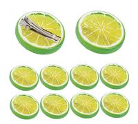 Clips de griffe de citron, 10pcs 2 pouces Clips griffe pour femmes filles épais cheveux minces, forte tenue non galet