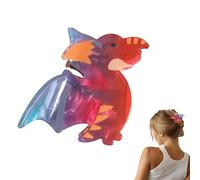 Clips de griffe mignonnes, pinces de cheveux dinosaures - Clip à griffe de dinosaures de mode acrylique | Accessoires de coiffure forts Hold Hold