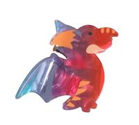 Clips de griffe mignonnes, pinces de cheveux dinosaures - Clip à griffe de dinosaures de mode acrylique,Outils de style coiffure non folie solides accessoires de cheveux pour les filles