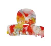 Clips de griffe pour femmes, pinces à cheveux,Craignes de cheveux de dents - 2,4 pouces esthétique élégante petite sort hold non glissante style demi-coupes pour le mariage des fêtes