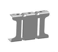 Clips de guidage d'eau en alliage d'aluminium PV, pour cadres de panneaux solaires de 30 à 40 mm, dirige l'eau de pluie pour nettoyer les panneaux, augmente la puissance de sortie (35 mm)