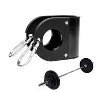 Clips de gym - Métal robuste pour barres d'haltères | Manches lestées, Accessoires d'entraînement multifonctionnels, Équipement d'entraînement à domicile pour la sculpture musculaire Haltère Jambes