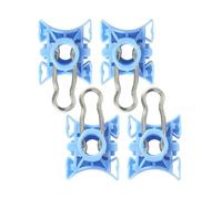 Clips de levage de fenêtre de porte, paquet de 4 supports de curseur de régulateur moulés pour le service de remplacement de piste de verre de véhicule, clip de régulateur de travail, de de de