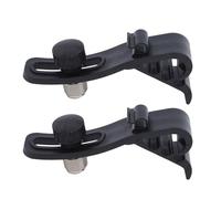 Clips de microphone pour batterie résistants aux chocs, support de microphone réglable pour pied de microphone, pince de microphone standard, clip pour batterie