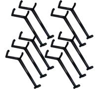 Clips de Modelage des Branches pour Arbres Fruitiers Réglables 10 Pièces | PE Noir, Haute Dureté, Résistants aux Intempéries Stress, pour Usage Intérieur ou Extérieur