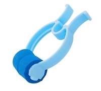 Clips de nez de natation | Pince-nez en silicone | Piercing saignement de nez en mousse plastique | Stopper des saignements de nez | Pince-nez bleu | Butée de sang nasale étanche | Pincher de natation