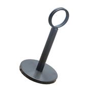Clips de notes de photo de mémo plaqués en métal de table, porte-cartes de table de bureau, organisateurs de notes, table de forme ronde, clip de forme ronde