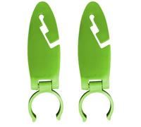 Clips de pagaie de kayak - En nylon - Pour bateau - Porte-pagaie - Montage avec pinces à pagaie pour garage intérieur - Tube de verrouillage à bouton en acier pour camping - Tente de auvent S