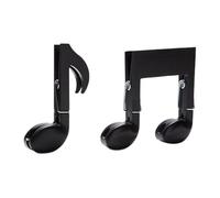 Clips De Page Musicaux - Support De Livre De Conception De Notes, Ensemble De Trombones De Musique, Outil De De Marque-page En Métal, Accessoires De Fournitures De Bureau, Ensemble De Supports De