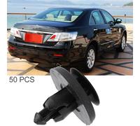 Clips de pare-chocs de voiture - pinces de retenue de type push, bavettes pour Toyota 90467-07166, 50 pièces