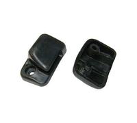 Clips de pare-soleil noirs pour VW Coccinelle & Karmann Ghia 08/67-> - 2 pièces