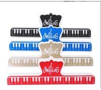 Clips De Partition De Musique, 4 Pièces Note De Musique Clips Page Support Clamp Plastique Outil De Fichier Pour Piano Livre Pince Stationnaire Pour Piano Guitare Violon Player