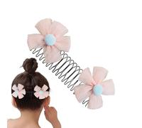 Clips de peigne à cheveux pour femmes, peignes latéraux pour femmes, Couronne de fleurs épingles à cheveux brisés, Côté latérale décorative forte Hold Hairpins for Women Styling Styling Girls Accessoi