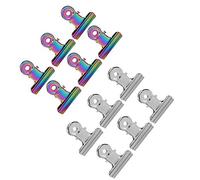 Clips de Pointes de l'ongle Clips d'extension de Doigt Multifonctionnels avec Fichier Métallique | 12pcs en Plastique Dynamique en Plastique pour une Utilisation Professionnelle et à Domicile