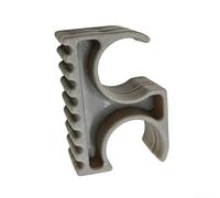 Clips de poteau en nylon résistant aux UV pour applications de bateau Bimini compatibles avec les tubes ronds de 22,2 mm et 25 mm, supports de sangles d'auvent et accessoires de pont (22,2 mm)