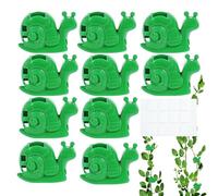 Clips de pour le support, clip de support de ,Clip en forme de en forme d'escargot - Pas de perforation qui nourrit des supports décoratifs pour les tomates cucumbers roses