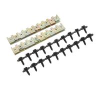 Clips de protection contre les éclaboussures du châssis du moteur,Clips de protection contre les éclaboussures du capot inférieur du moteur,Clips de protection du capot inférieur de la boîte de vitess