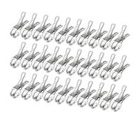 Clips de protection de piscine en acier inoxydable à 30 % - Pinces de protection pour treuil robuste et portable - Pour couvertures de piscine et serviettes sécurisées - Accessoires résistants aux