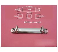 Clips De Reliure En Forme De O D Q,2 Anneaux,15mm,25mm,30mm,38mm,50mm,65mm De Diamètre,133mm,123mm De Long - Type Pd 16mm