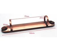 Clips De Reliure En Forme De O D Q,2 Anneaux,15mm,25mm,30mm,38mm,50mm,65mm De Diamètre,133mm,123mm De Long - Type 20mm Copper