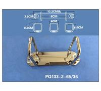 Clips De Reliure En Forme De O D Q,2 Anneaux,15mm,25mm,30mm,38mm,50mm,65mm De Diamètre,133mm,123mm De Long - Type Pq 65mm