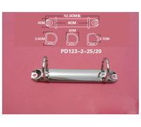Clips De Reliure En Forme De O D Q,2 Anneaux,15mm,25mm,30mm,38mm,50mm,65mm De Diamètre,133mm,123mm De Long - Type Pd 25mm