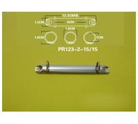 Clips De Reliure En Forme De O D Q,2 Anneaux,15mm,25mm,30mm,38mm,50mm,65mm De Diamètre,133mm,123mm De Long - Type Po 15mm