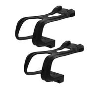 Clips de Repose-Pieds de Vélo Remplaçables 1 Paire en Abs Noir