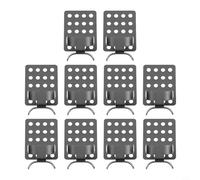 Clips de rétention de câble de chauffage de toit en aluminium facilement installables pour tous les types de systèmes de toiture