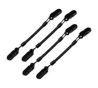 Clips de Retenue de Chapeau pour Pêche Golf et Activités en Plein Air Clip de Chapeau de Retenue avec Porte-Cordon Attache Casquette Accessoire de Sécurité Multifonction pour Adultes et Enfants 4 PCS